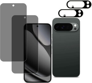 �`�����h�~ �����K���X�t�B���� 2���Z�b�g �J���������Y�ی�t�B�����t�� Google Pixel 10 Pro�p �v���C�o�V�[�ی� �t���ی�V�[�g ��ʕی�t�B���� �����ߗ� �d�x9H ��U�h�~ �w��h�~ �C�A�h