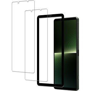 �X�}�z�t���ی�K���X�t�B���� Xperia 1 V ��5���� 2���Z�b�g �K�C�h�g�t�� �����K���X �w��h�~ ���Y�f�� ��ʕی�V�[�g