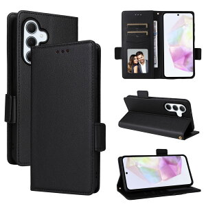 �X�}�z�P�[�X �蒠�^ Galaxy A36 5G �J�o�[ �P�[�X �J�[�h���[ �}�O�l�b�g �X�^���h �ϏՌ� PU���U�[ �y�� ���^ �u���b�N