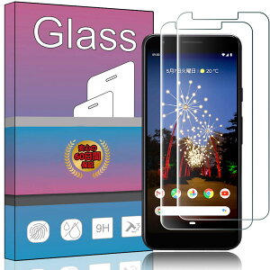 �X�}�z�ی�t�B���� Google Pixel 3a�p �����K���X 2���Z�b�g �t���ی� ��ʕی� �����^ �����ߗ� �d�x9H ��U�h�~ �t���ی�t�B����