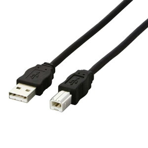 �y2005�N���f���z�G���R�� USB�P�[�u�� USB2.0 AB�^�C�v RoHS�w�ߏ��� 3.0m �u���b�N USB2-ECO30 parent