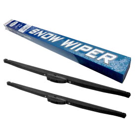 スノーワイパー 運転席480mm 助手席400mm 2本セット 雪用 冬用 グラファイトワイパー 自動車用 雪道 凍結対策 視界確保 交換用