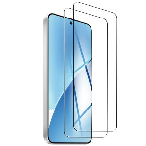 �t���ی�t�B���� 2���Z�b�g �����K���X Xiaomi 15 �Ή� 9H �d�x ��U�h�~ �Ռ��z�� �w��h�~ �C�A�[�� �ȒP�\��t�� ��ʕی�V�[�g