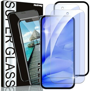 �X�}�z�t�B���� 2���Z�b�g Google Pixel 9a�p �����K���X �u���[���C�g�J�b�g �ی�t�B���� 9H�d�x �����ߗ� ���˖h�~ ������ �C�A�h�~ �ϏՌ� ��U�h�~ �����x�^�b�` �K�C�h�g�t��