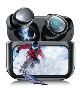 ���C�����X�C���z�� Bluetooth 6.0 ���S���C�����X �C���t�H�� �m�C�Y�L�����Z�����O ANC ENC �}�C�N�t�� ������ ��x�� �h�� IPX7 �y�� 60���ԍĐ� �}���[�d �ʘb �ʋ� ��c �u���b�N