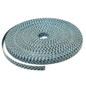 クラフトバンド 12本幅 約15mm 紙バンド 手芸用 水色 チョコ 50m巻 手芸材料 工作 クラフトテープ