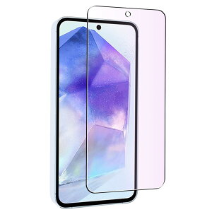 �t���ی�t�B���� Galaxy A55 5G�p �u���[���C�g�J�b�g �����K���X �����ߗ� �d�x9H �C�A�[�� ��U�h�~ �Ռ��z�� �w��h�~ ��ʕی�V�[�g