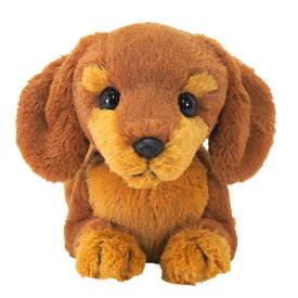 ぬいぐるみ 犬 Sサイズ 14×40×17cm アニマル かわいい ミニチュアダックス いぬ 抱き枕 リアル 癒し プレゼント ギフト インテリア