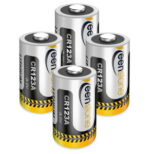 ���`�E���d�r CR123A 3V 1600mAh 4�{�Z�b�g ��[�d�� �J���� �����d�� �����v �o�C�N�p PTC�ی��H���� �����\���d�r