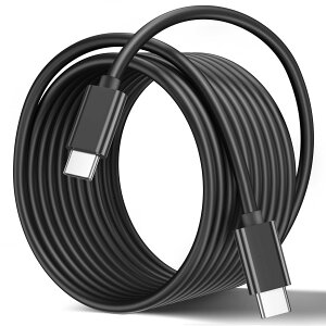 USB Type-C�P�[�u�� 5m �[�d �]�� ���� �f�[�^ �ʐM �P�[�u�� USB 3.2 Gen2 �K�i �}���[�d �f���o�� �Ή� ��v ��� ���ϋv �P�[�u���� 5���[�g��