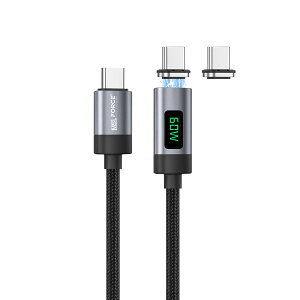 USB-C to Lightning �ϊ��P�[�u�� 1m 2�Z�b�g �}�O�l�b�g�� PD�Ή� 100W �}���[�d �f�[�^�]�� 480Mbps �f�W�^���\���t�� �[�d�R�[�h �ϊ��A�_�v�^