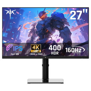 �Q�[�~���O���j�^�[ 27�C���` 4K UHD 160Hz ����IPS�p�l�� 1ms HDR400 �A�_�v�e�B�u���� HDMI DisplayPort �������� �s�{�b�g �J�[�{���� �t���f�B�X�v���C