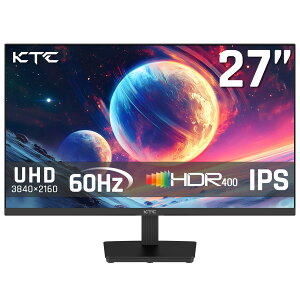 PC���j�^�[ 27�C���` 4K UHD IPS�p�l�� 60Hz HDR400 �u���[���C�g�J�b�g DCI-P3 95% sRGB 125% PC�f�B�X�v���C �Q�[�� �d���p