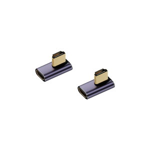 HDMI�ϊ��A�_�v�^ 2�Z�b�g 8K 60Hz 4K 120Hz UHD 2.1�Ή� L���^ U���^ �X�g���[�g�^ �f�������`�� �ϊ��R�l�N�^ �ϊ��P�[�u�� �ڑ��p�[�c