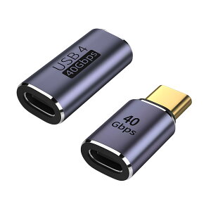 USB-C�A�_�v�^�[ 2�Z�b�g L�^ 40Gbps�����]�� PD100W�}���[�d 8K 60Hz�f���o�� �^�C�vC�ϊ��R�l�N�^ �f���h�~ �X�}�z �m�[�gPC �Q�[���@�Ή�