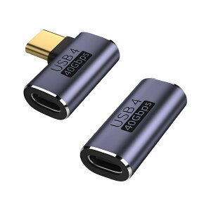 USB-C�A�_�v�^�[ 2�Z�b�g L�� 40Gbps�����]�� PD100W�}���[�d 8K�f���o�� �^�C�vC�ϊ��R�l�N�^ �X�}�z �m�[�gPC �Q�[���@�Ή� �f���h�~