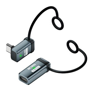 Type-C �ϊ��A�_�v�^�[ 80Gbps 240W �}���[�d 8K60Hz L���^ �I�X ���X 2�Z�b�g �X�g���b�v�t �����f�[�^�]�� �f���o�� �����R�l�N�^