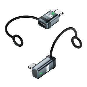 USB Type-C �ϊ��A�_�v�^�[ 80Gbps 240W �}���[�d 8K60Hz L���^ �I�X ���X 2�Z�b�g �X�g���b�v�t A�^�C�v C�^�C�v �����f�[�^�]�� �f���o�� �����R�l�N�^