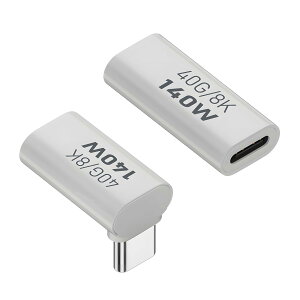USB-C �A�_�v�^�[ 2�Z�b�g L�� 40Gbps �����f�[�^�]�� PD140W �}���[�d 8K 60Hz �f���o�� �ϊ��R�l�N�^ �^�C�vC �f���h�~ �X�}�z �m�[�gPC �Q�[���@�Ή�
