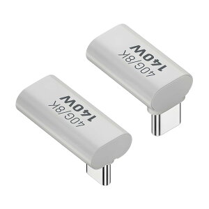 USB-C �A�_�v�^�[ 2�Z�b�g 40Gbps�����]�� PD140W�}���[�d 8K 60Hz�f���o�� 90�xL�^ �f���h�~ �^�C�vC�ϊ��R�l�N�^ �X�}�z �m�[�gPC �Q�[���@�Ή�