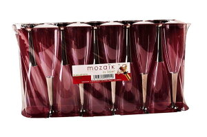 �A�[���J���p�j�[ mozaik(���U�C�N) �V�����p���O���X �V���o�[�X�e�� �V���o�[ 5×18cm �p�[�e�B�[ �C�x���g�Ȃǂ� 10��