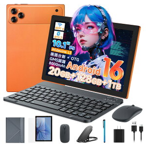 �^�u���b�g 10�C���` 1280*800�𑜓x 20GB+128GB+1TB�g�� 8�R�ACPU 8000mAh Type-C�[�d 5GWiFi BT5.2 Widevine L1�Ή� GPS �L�[�{�[�h �}�E�X �ی�P�[�X �^�b�`�y�� �t�B�����t�� �������e �d�� �w�K ���掋��