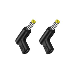 USB-C to DC �ϊ��A�_�v�^ DC�[�d�R�[�h L���^ PD�[�d 3A Type-C ���^ 90�x ���p