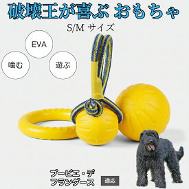 【最大40%OFFクーポン配布中】 犬用 おもちゃ EVA リング ドーナツ ボール 噛む 遊び用 ペット玩具 軽量 素材 水に浮く 運動 遊び ストレス 発散 小型犬 中型犬 大型犬 対応 ブービエデフランダース犬 ブービエ