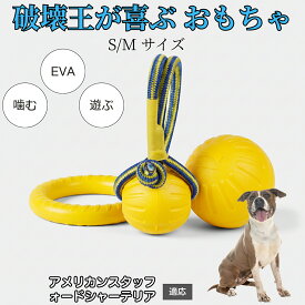 【最大40%OFFクーポン配布中】 犬用 おもちゃ EVA リング ドーナツ ボール 噛む 遊び用 ペット玩具 軽量 素材 水に浮く 運動 遊び ストレス 発散 小型犬 中型犬 大型犬 対応 アメリカンスタッフォードシャーテリア犬