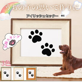 【最大40%OFFクーポン配布中】 ペット用足あとスタンプ 作成キット 汚れない足形 肉球スタンプ 手形 足形 型取り 簡単 安心 足跡パッド 犬 猫 記念 メモリアル 転写プリント オリジナル保存用 足形作成キット アイリッシュセッター犬 アイリッシュ