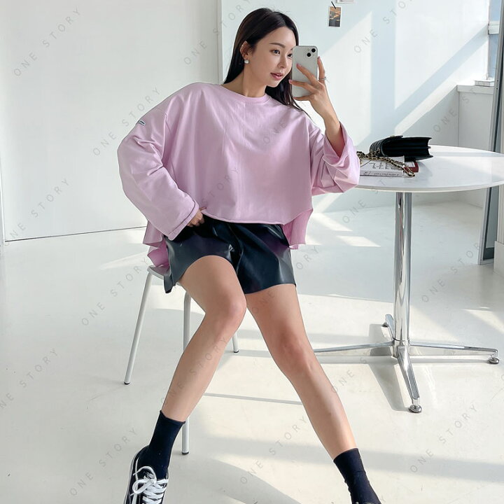 楽天市場】ショートパンツ レディース 韓国 レザー ホットパンツ  