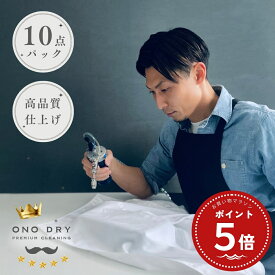 クリーニング 【お買い物マラソン】対象商品ポイント5倍//詰め放題 宅配 10点 高級 宅配クリーニング 10点パック 小野ドライ【サービス特集認定商品】