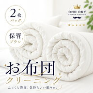 【保管サービス付き】布団 クリーニング 宅配 ふとん専科小野ドライ 2点 高品質 クリーニング