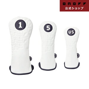 2023年モデル【オノフ】 ゴルフ 純正ヘッドカバー LADYシリーズ ドライバー フェアウェイウッド ユーティリティ/ONOFF Head Cover【ネコポス対象】