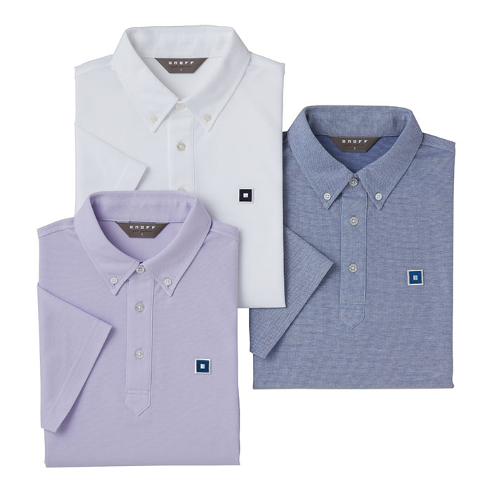2022春夏モデル 今年の新作から定番まで ゴルフ メンズポロシャツ OUP101 ONOFF Polo Shirt 幸せなふたりに贈る結婚祝い Men's