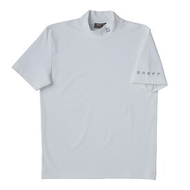 春夏モデル【オノフ】ゴルフ メンズモックネックプルオーバー OWM201 ゴルフウェア 半袖／ONOFF Men's Mock Neck Pullover