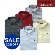 2026年春夏モデル【オノフ】ゴルフ メンズポロシャツ OCP101 ゴルフウェア 半袖 ジャガード／ONOFF Men's…