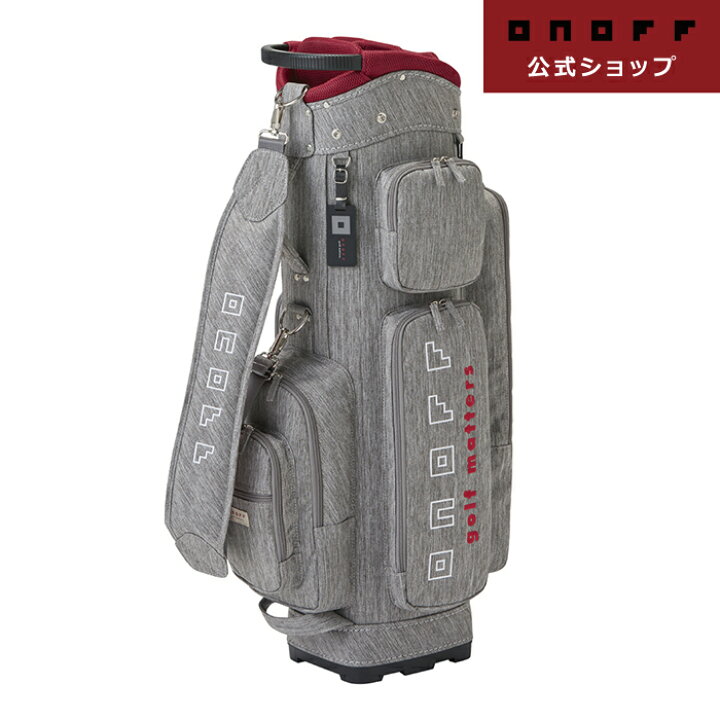 楽天市場】【オノフ】キャディバッグ OB0225 9型 杢調 刻印無料／ONOFF 