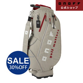 【オノフ】 ゴルフ キャディバッグ OB3624 刻印無料 ナイロン 9型 軽量／ONOFF Caddie Bag
