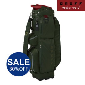 【オノフ】 ゴルフ キャディバッグ OB0424 刻印無料 ナイロン 9型 軽量／ONOFF Caddie Bag