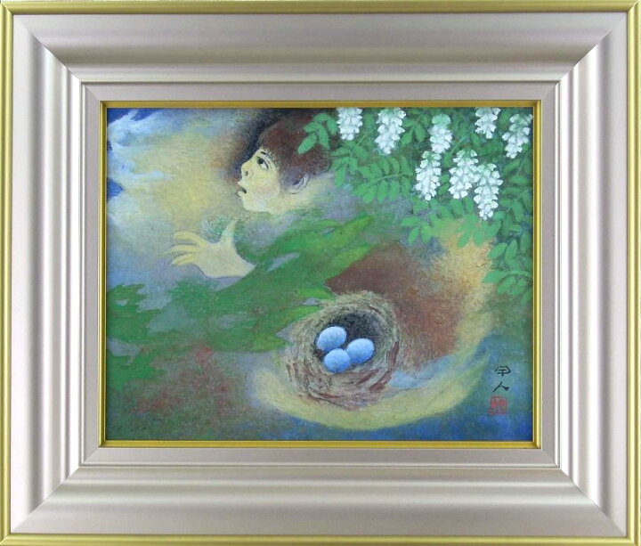 楽天市場】工藤甲人 「少年記」 日本画6号 : 小野画廊