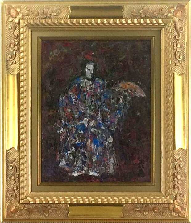 楽天市場】森田 茂 「黒川能」 油彩6号 : 小野画廊