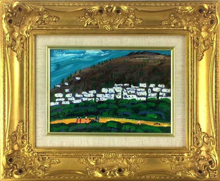 楽天市場】宇藤義一 「ロードス島」 油彩SM : 小野画廊