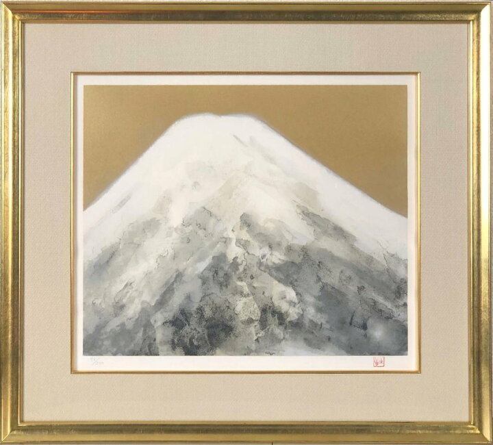 楽天市場】奥村土牛 「平成の富士」 リトグラフ : 小野画廊