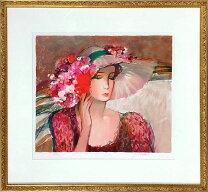 楽天市場】帽子（版画｜絵画）：アート・美術品・骨董品・民芸品 