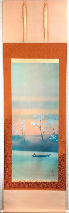 楽天市場】菱田春草 「春の朝」 工芸軸 : 小野画廊
