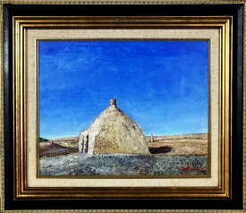 今川和男　「敦煌」　油彩6号