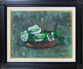 渋谷重弘　「夏を盛る」　油彩6号