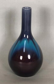 三代徳田八十吉　「花生」　共箱