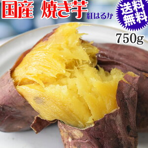 焼き芋 国産 無添加 750g×1袋 送料無料 冷凍便 焼きいも 熟成 紅はるか